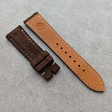 Stitched Suede Strap - Light Brown