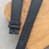 Saffiano Calfskin Watch Strap - Black