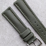 Sailcloth Watch Strap - Army Green