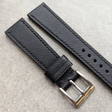 Saffiano Chevre Strap - Black - RTW