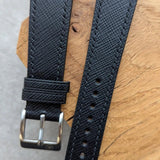 Saffiano Chevre Strap - Black - RTW