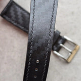 Saffiano Carbon Weave Strap - Black - RTW