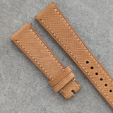 Saffiano Calfskin Watch Strap - Natural