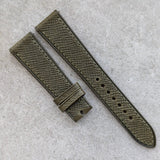 Saffiano Calfskin Watch Strap - Forest Green