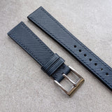 Saffiano Chevre Strap - Navy Blue - RTW