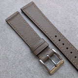 Slimline Saffiano Chevre Strap - Taupe - RTW