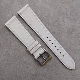 Slimline Saffiano Chevre Strap - Blanc - RTW