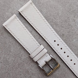 Slimline Saffiano Chevre Strap - Blanc - RTW