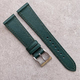 Slimline Saffiano Chevre Strap - Green - RTW