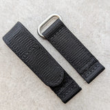 Premium Ribbed Two Piece Waffle Weave - Black