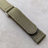 Premium Ribbed Two Piece Waffle Weave - Army Green