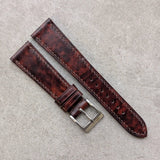 Italia Calf Watch Strap - Red Brown - RTW