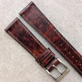 Italia Calf Watch Strap - Red Brown - RTW