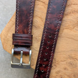 Italia Calf Watch Strap - Red Brown - RTW