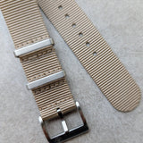 Premium Tubular Nylon Strap - Mocha