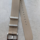 Premium Tubular Nylon Strap - Mocha