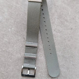 Premium Tubular Nylon Strap - Light Grey