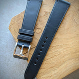 Horween Chromexcel Strap Minimal Stitch - Black - RTW