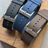 FKM Rubber Military Dive Strap - Black