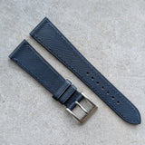 Slimline Saffiano Chevre Strap - Navy Blue - RTW