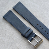 Slimline Saffiano Chevre Strap - Navy Blue - RTW