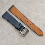 Slimline Saffiano Chevre Strap - Navy Blue - RTW
