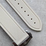 AquaFlex Rubber Deployant Strap - Beige