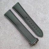 AquaFlex Rubber Deployant Strap - Green