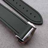 AquaFlex Rubber Deployant Strap - Green