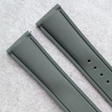 AquaFlex Rubber Deployant Strap - Green