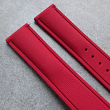 AquaFlex Rubber Deployant Strap - Red