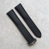 AquaFlex Rubber Deployant Strap - Black