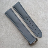 AquaFlex Rubber Deployant Strap - Grey