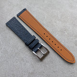 Alran Chevre 'PatNat' Strap - Navy Blue - RTW