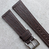 Alran Chevre 'PatNat' Strap - Tobacco - RTW