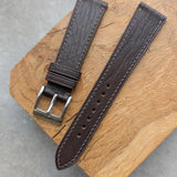 Alran Chevre 'PatNat' Strap - Tobacco - RTW