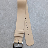 FKM Rubber One-Piece Dive Strap - Beige