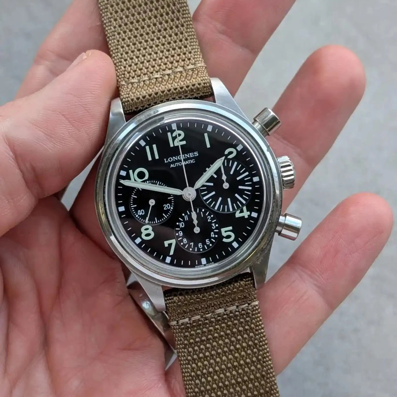 Premium Waffle Weave Two Piece Nylon Strap