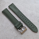 AquaFlex Rubber Classic Strap - Green