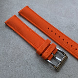 AquaFlex Rubber Classic Strap - Orange