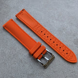 AquaFlex Rubber Classic Strap - Orange