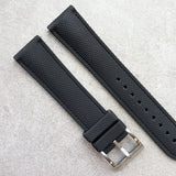 AquaFlex Rubber Classic Strap - Black