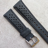LTD Edition Waxy Rally Watch Strap - Black - RTW