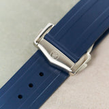 Omega Seamaster 300 Deployant Rubber Strap - Navy Blue