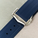 Omega Seamaster 300 Deployant Rubber Strap - Navy Blue