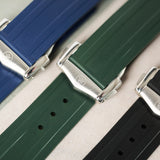 Omega Seamaster 300 Deployant Rubber Strap - Green