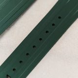 Omega Seamaster 300 Deployant Rubber Strap - Green