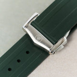 Omega Seamaster 300 Deployant Rubber Strap - Green