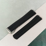 Omega Seamaster 300 Deployant Rubber Strap - Black