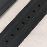Omega Seamaster 300 Deployant Rubber Strap - Black